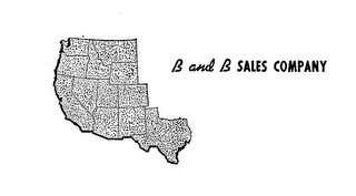 B AND B SALES COMPANY logo