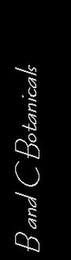 B AND C BOTANICALS logo