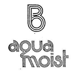 B AQUA MOIST logo