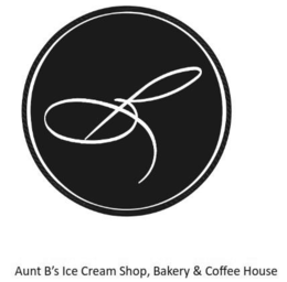 B AUNT B'S ICE CREAM SHOP, BAKERY & COFFEE HOUSE logo
