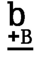 B + B logo
