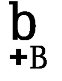 B + B logo