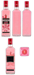B B B B B 1820 1820 BEEFEATER LONDON PINK MADE IN LONDON logo