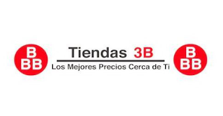 B B B TIENDAS 3B LOS MEJORES PRECIOS CERCA DE TI B B B logo
