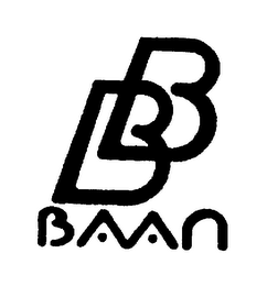 B B BAAN logo