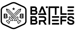 B B BATTLE BRIEFS logo