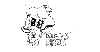 B B BIRDS BREW logo