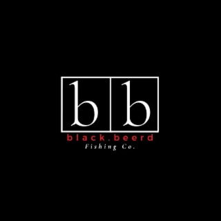 B B BLACK. BEERD FISHING CO. logo