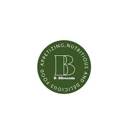 B B- BLOSSOM APPETIZING, NUTRITIOUS AND DELICIOUS FOOD logo