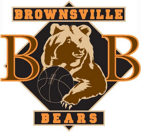B B BROWNSVILLE BEARS logo