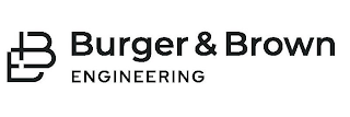 B B BURGER & BROWN ENGINEERING logo