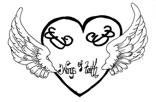 B B WINGS OF FAITH logo