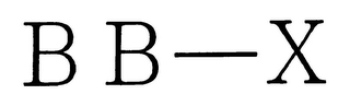 B B - X logo