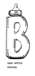 B BABY BOTTLE SNOOCOM logo