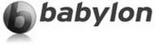 B BABYLON logo