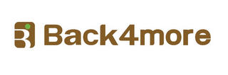 B BACK4MORE logo
