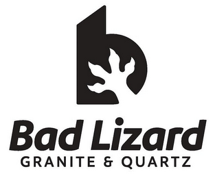 B BAD LIZARD GRANITE & QUARTZ logo