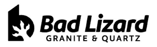 B BAD LIZARD GRANITE & QUARTZ logo