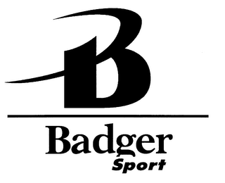 B BADGER SPORT logo