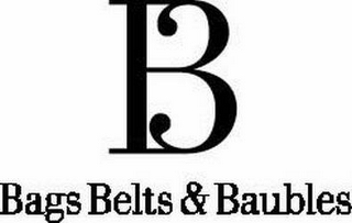 B BAGS BELTS & BAUBLES logo