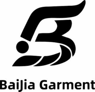 B BAIJIA GARMENT logo