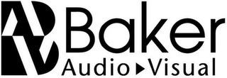 B BAKER AUDIO VISUAL logo