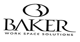 B BAKER WORK SPACE SOLUTIONS logo