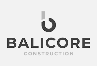 B BALICORE CONSTRUCTION logo