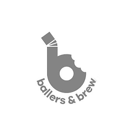 B BALLERS & BREW logo