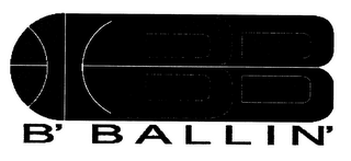 B' BALLIN' logo