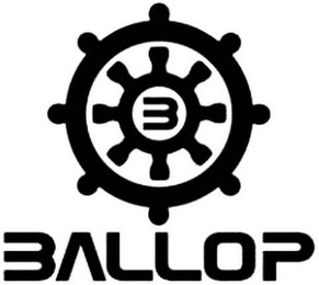B BALLOP logo