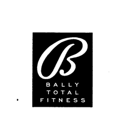 B BALLY TOTAL FITNESS logo