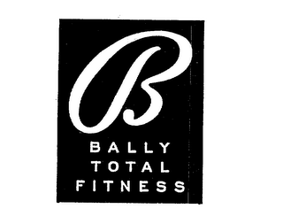 B BALLY TOTAL FITNESS logo