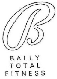 B BALLY TOTAL FITNESS logo