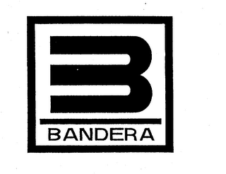 B BANDERA logo