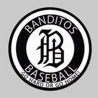 B BANDITOS BASEBALL GO HARD OR GO HOME logo
