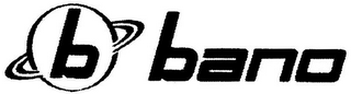 B BANO logo