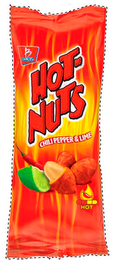 B BARCEL HOT-NUTS CHILI PEPPER & LIME HOT logo