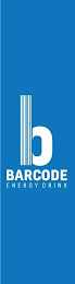 B BARCODE ENERGY DRINK logo