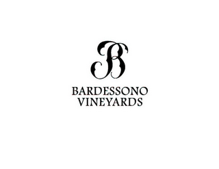 B BARDESSONO VINEYARDS logo