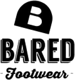 B BARED FOOTWEAR logo