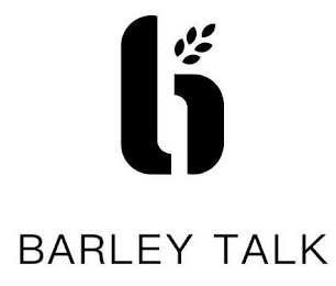 B BARLEY TALK logo