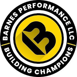 B BARNES PERFORMANCE LLC BUILDING CHAMPIONS logo