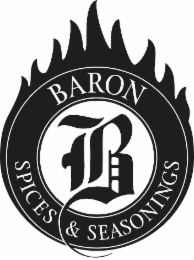 B BARON SPICES & SEASONINGS logo