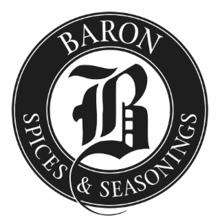 B BARON SPICES & SEASONINGS logo