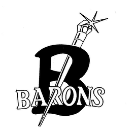B BARONS logo