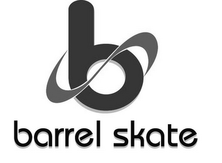 B BARREL SKATE logo