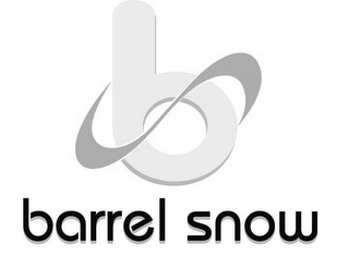B BARREL SNOW logo