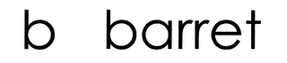 B  BARRET logo