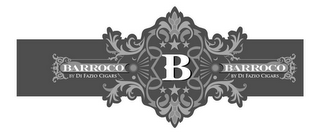 B BARROCO BY DI FAZIO CIGARS logo